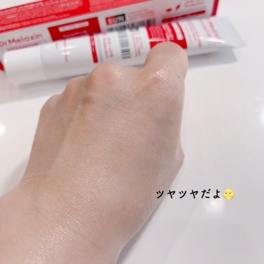 ANTI-FRECKLES & WHITENING CAPSULE SUN CREAM/Dr.Melaxin/日焼け止め・UVケアを使ったクチコミ（2枚目）