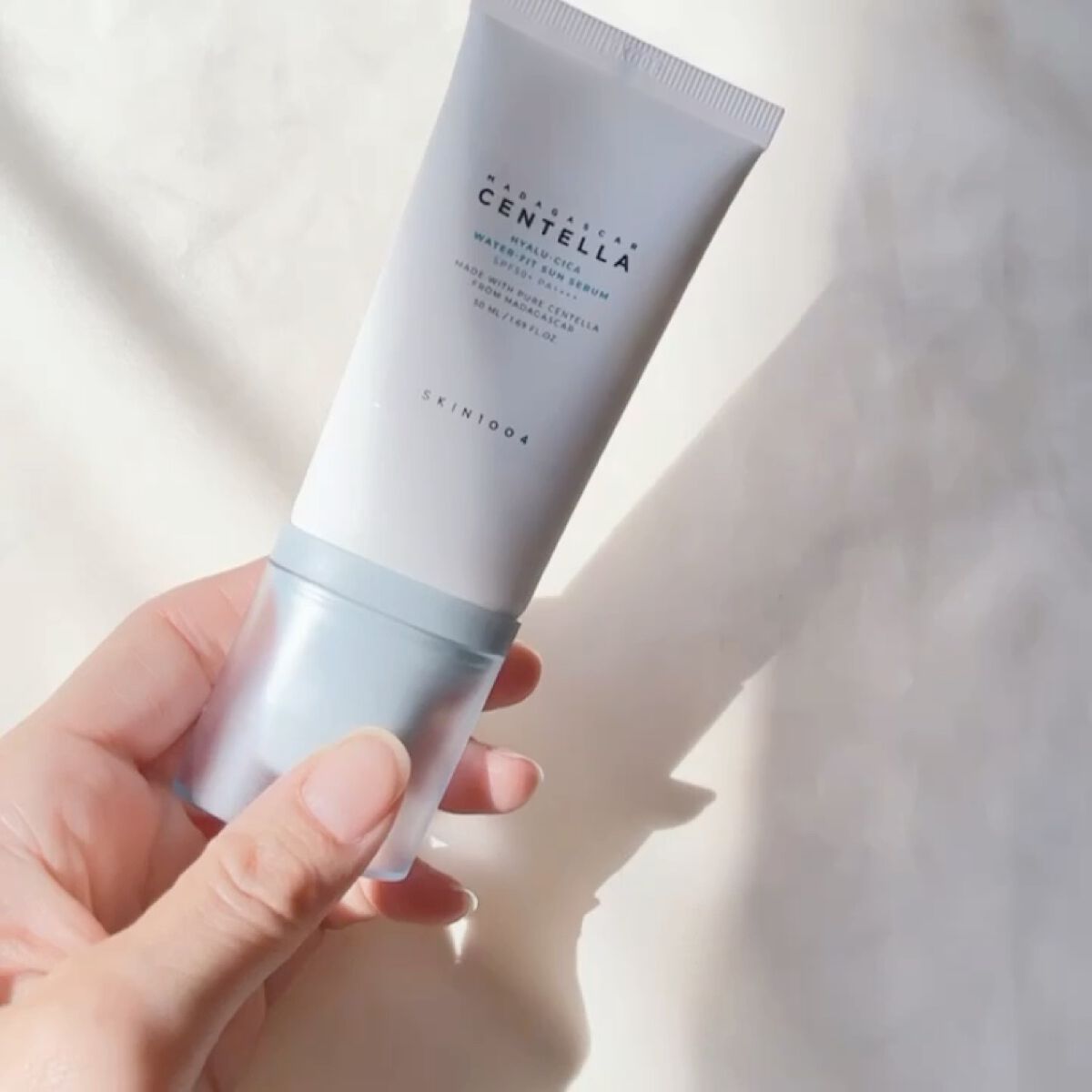 ヒアルーシカ ウォーターフィット サンセラム/SKIN1004/日焼け止めローションを使ったクチコミ（3枚目）