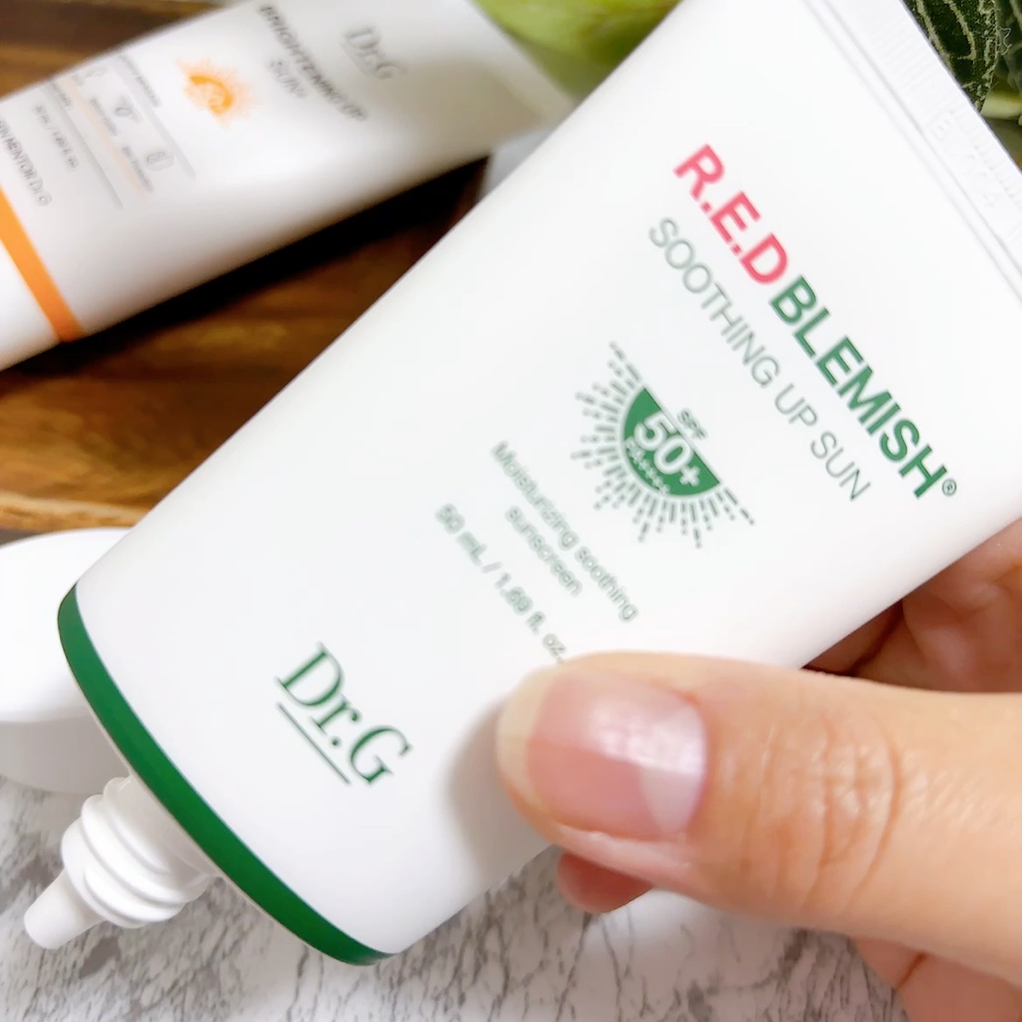 ブライトニングアップサンプラス/Dr.G/日焼け止めクリームを使ったクチコミ（3枚目）