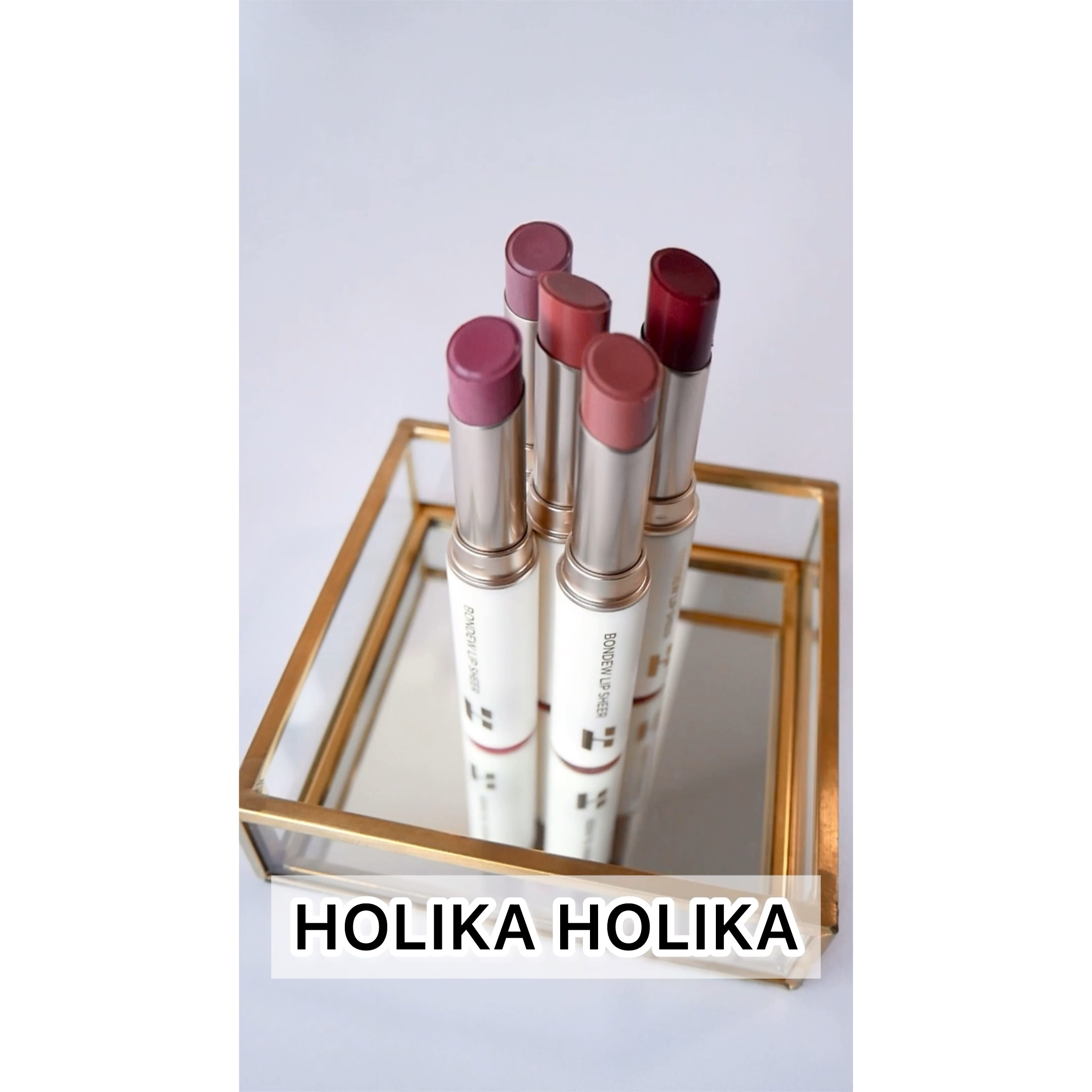 ボンデューリップシアー/HOLIKA HOLIKA/口紅の動画クチコミ1つ目