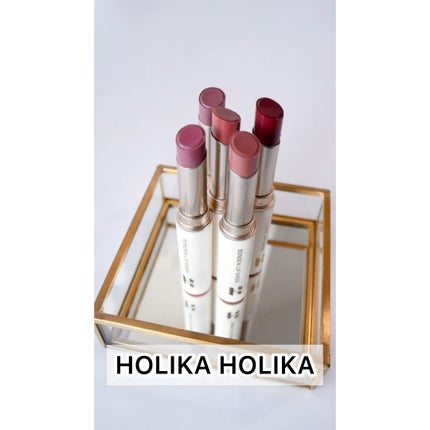 ボンデューリップシアー/HOLIKA HOLIKA/口紅の動画クチコミ1つ目