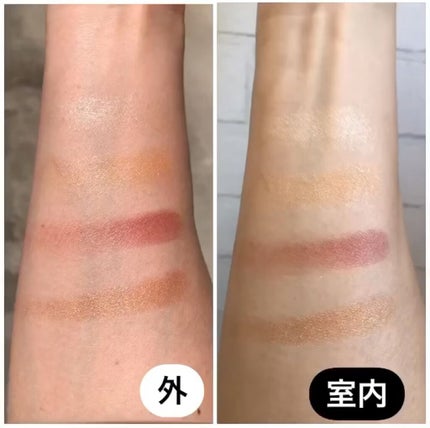 リアルクローズシャドウ/excel/アイシャドウパレットを使ったクチコミ(3枚目)