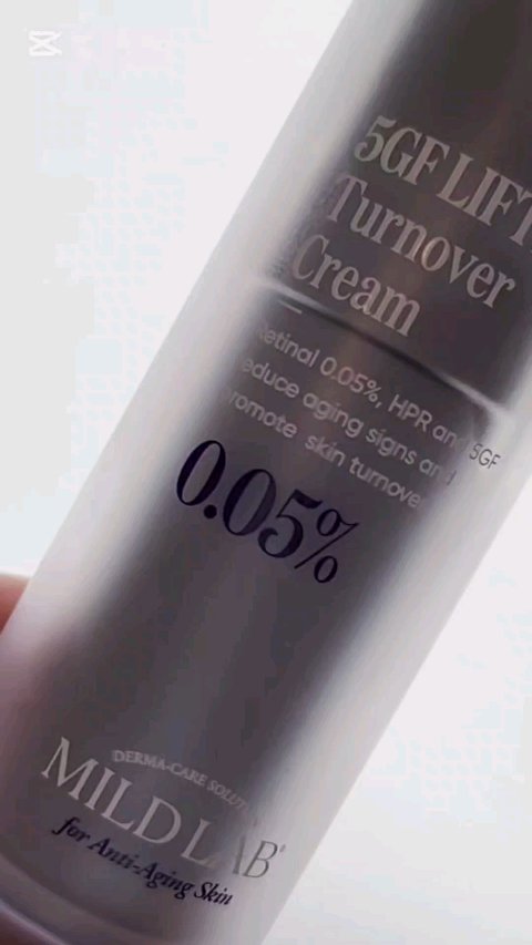 5GF リフティナル ターンオーバー クリーム ／次世代レチノール/Mildlab/フェイスクリームの動画クチコミ1つ目