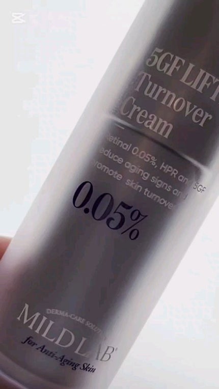 5GF リフティナル ターンオーバー クリーム /次世代レチノール/Mildlab/フェイスクリームの人気ショート動画