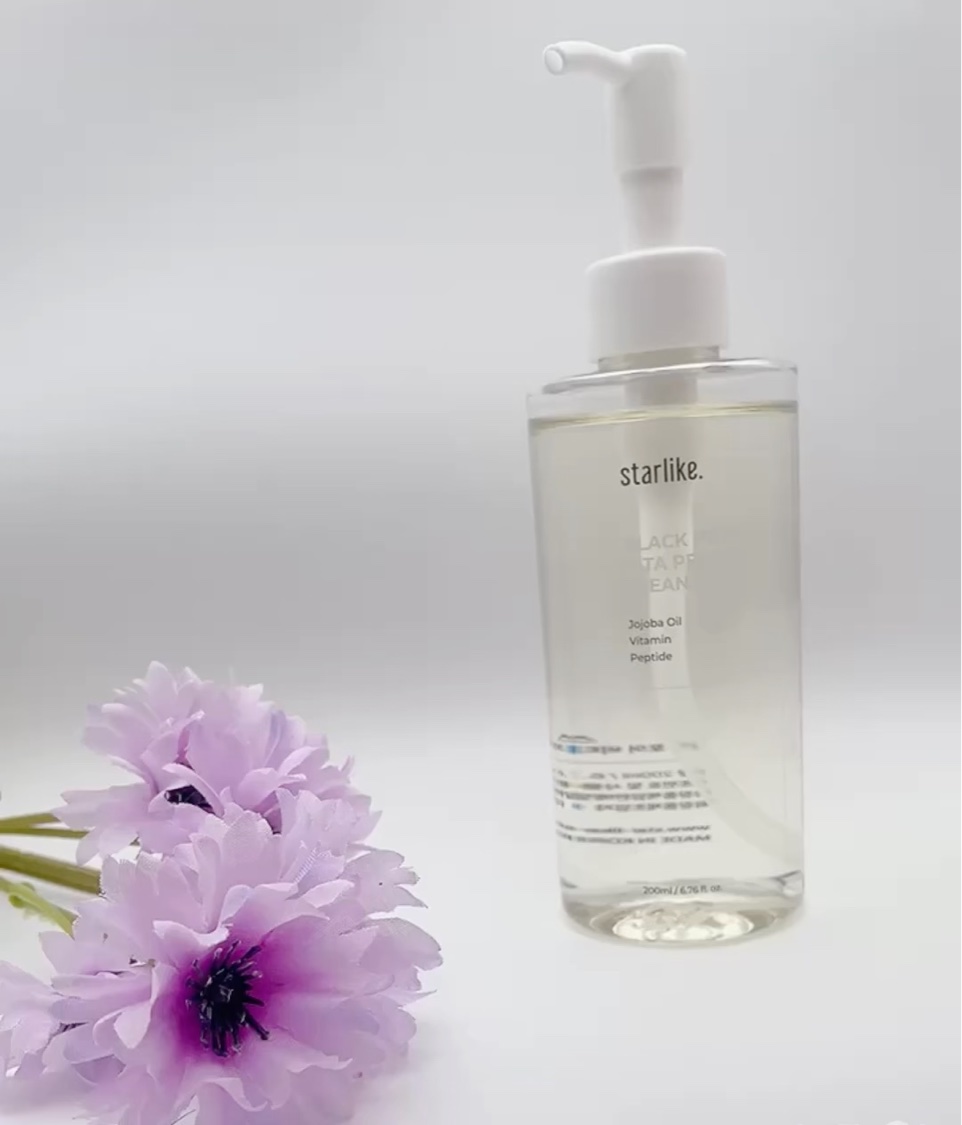 ブラックポアビタペプチドクレンジングオイル/STARLIKE/オイルクレンジングの動画クチコミ1つ目