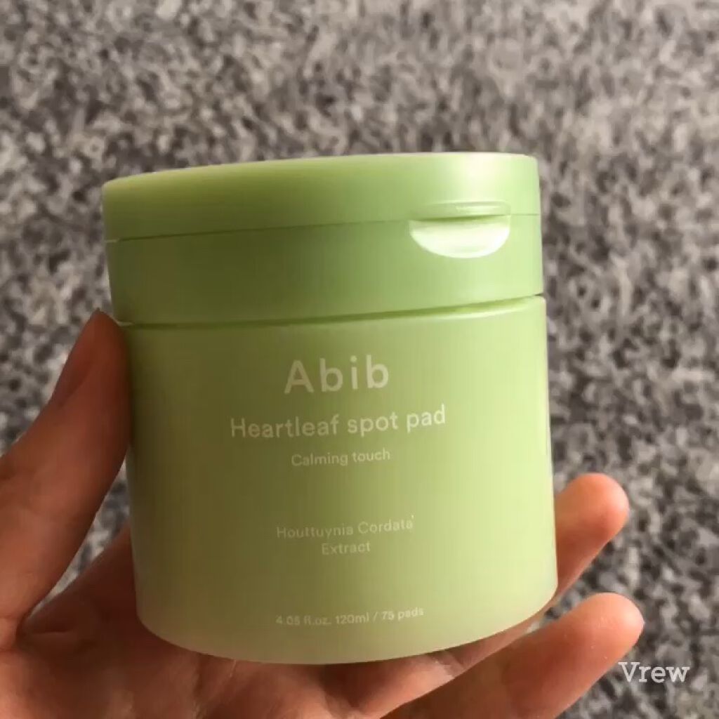 ドクダミカーミングタッチスポットパッド/Abib /トナーパッドの人気ショート動画