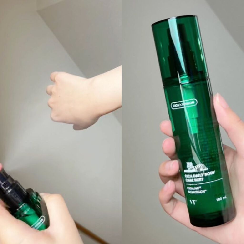 CICA デイリーボディケアミスト/VT/ボディローションの動画クチコミ5つ目