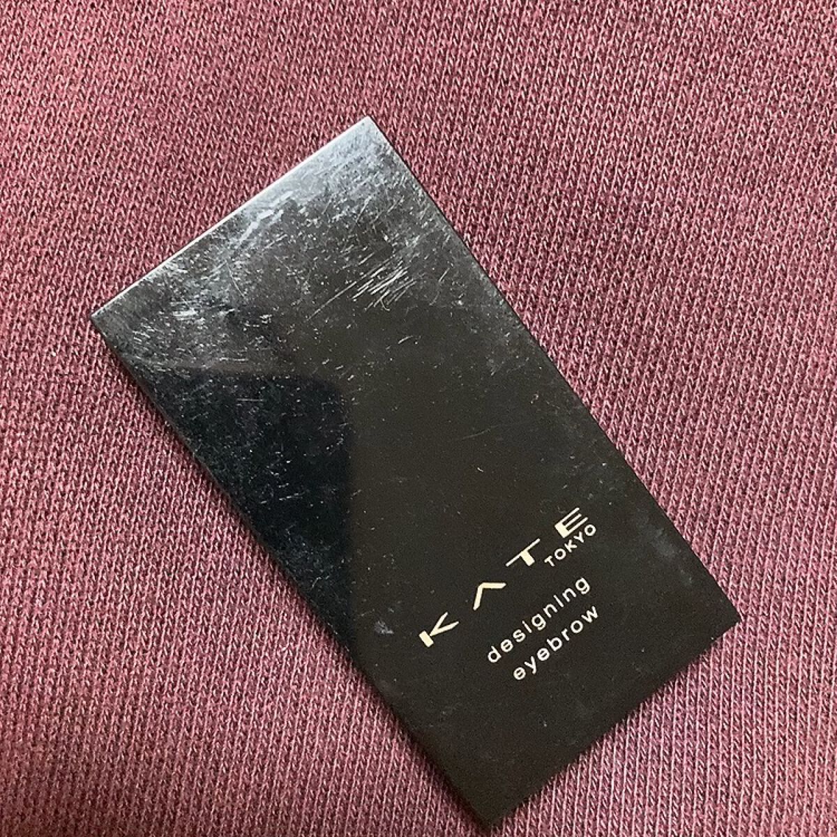 ケイト デザイニングアイブロウ3D/KATE/パウダーアイブロウを使ったクチコミ（1枚目）