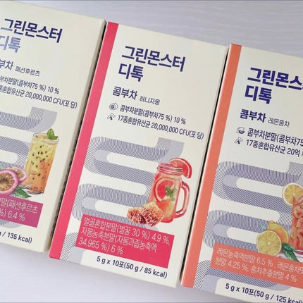 デトックスコンブ茶/グリーンモンスター/コンブチャの人気ショート動画