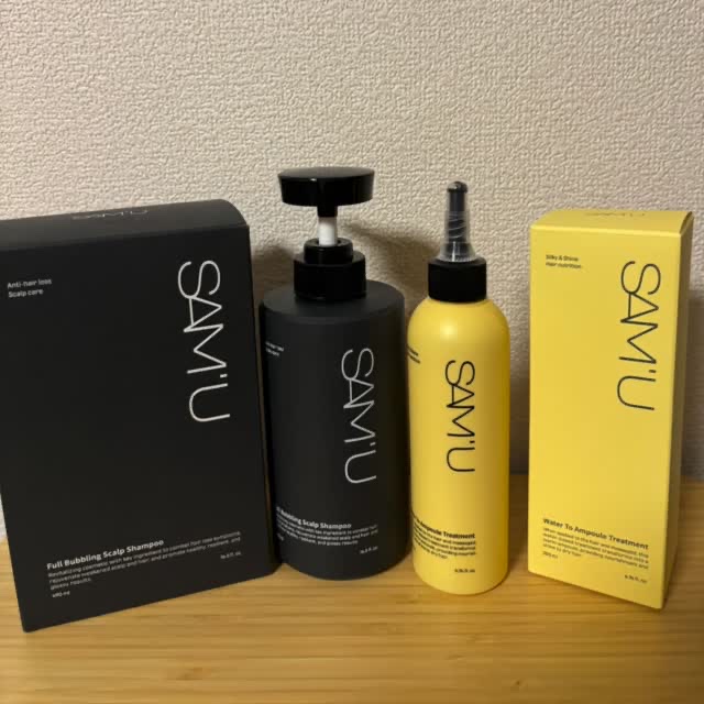 ウォータートゥーアンプルトリートメント/SAM'U/アウトバストリートメントの人気ショート動画