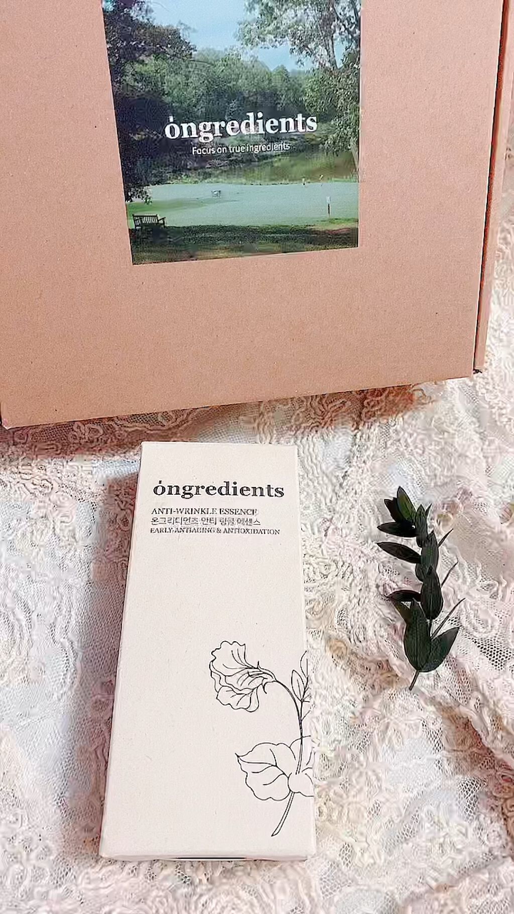 Anti-Wrinkle Essence /Ongredients/化粧水の動画クチコミ2つ目