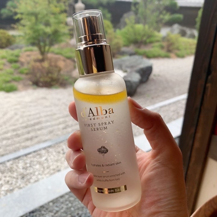 ダルバ ホワイトトリュフファーストスプレーセラム/ダルバ/ミスト状化粧水を使ったクチコミ（2枚目）