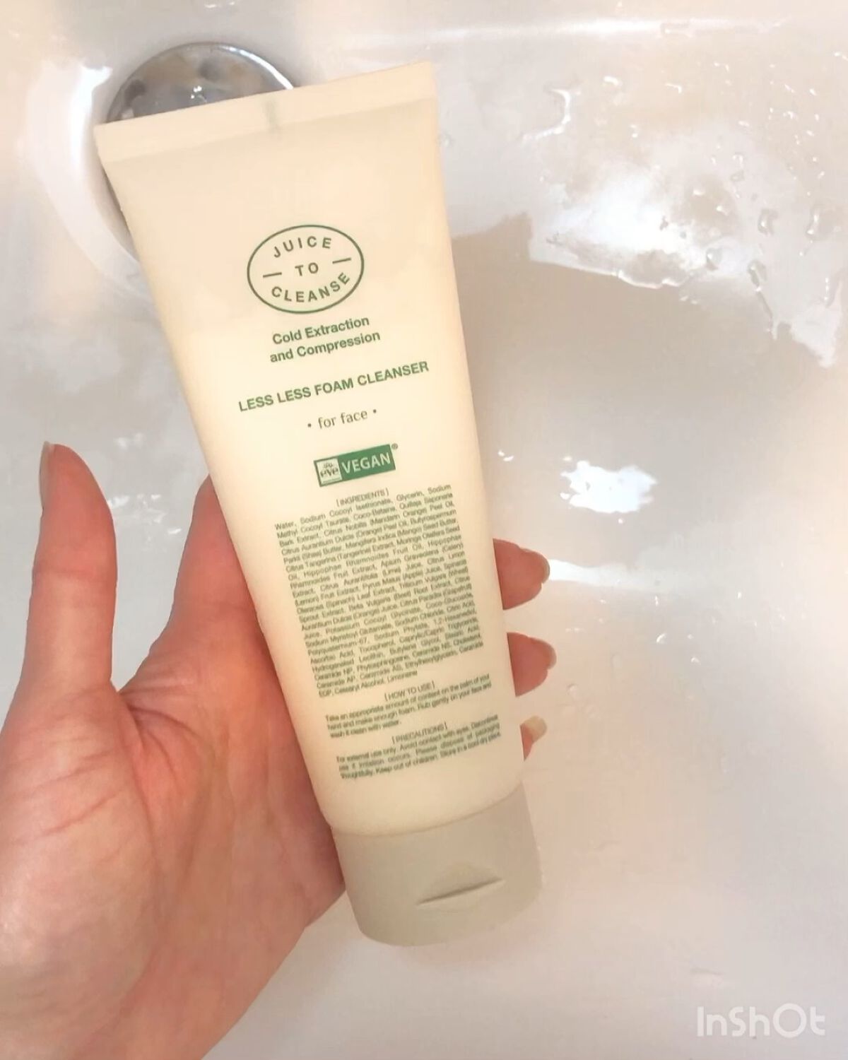 レスレスフォームクレンザー/JUICE TO CLEANSE/洗顔フォームを使ったクチコミ（1枚目）