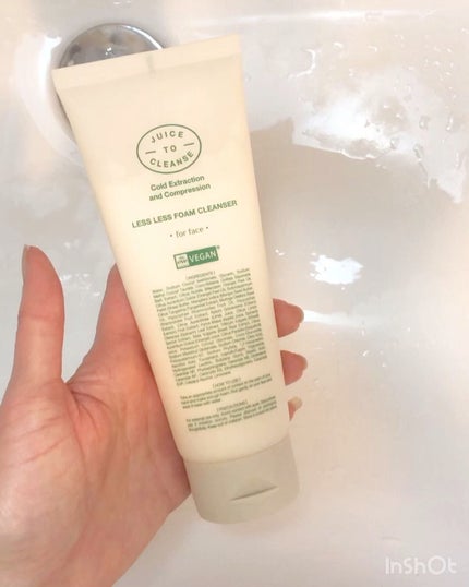 レスレスフォームクレンザー/JUICE TO CLEANSE/洗顔フォームの人気ショート動画