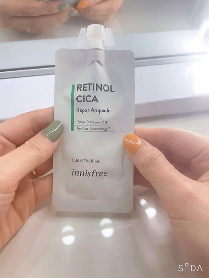 レチノール シカ リペア セラム/innisfree/美容液の人気ショート動画