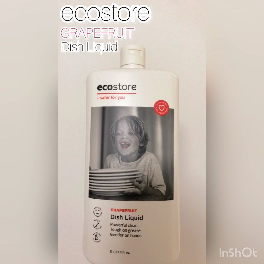 ディッシュウォッシュ リキッド無香料/ecostore/その他を使ったクチコミ（1枚目）