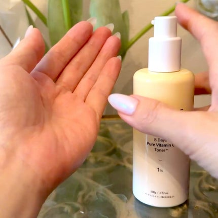8デイズピュアビタミンCトナー/VARI:HOPE/化粧水を使ったクチコミ(2枚目)