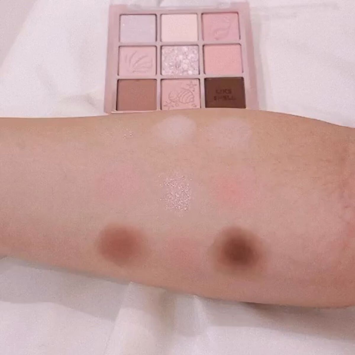 マイフェイブムードアイパレット 9カラー/HOLIKA HOLIKA/アイシャドウパレットを使ったクチコミ（3枚目）