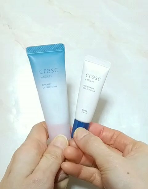 スムースフィット マルチシールド/cresc. by ASTALIFT/化粧下地を使ったクチコミ（1枚目）