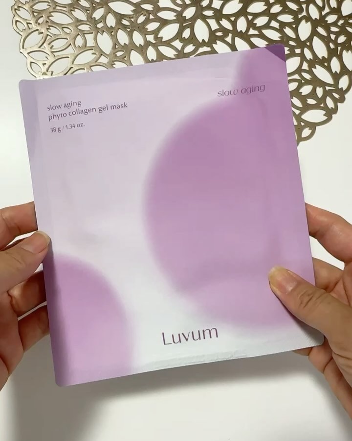 スローエイジングフィトコラーゲンゲルマスク/Luvum/シートマスク・パックを使ったクチコミ（3枚目）