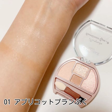プランぷくコーデアイズ/キャンメイク/パウダーアイシャドウを使ったクチコミ(4枚目)
