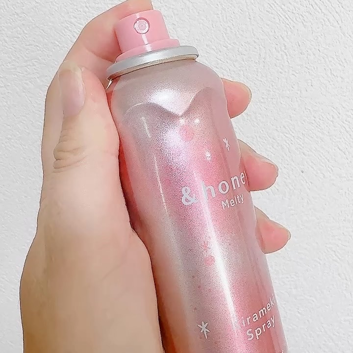  アンドハニー　メルティ　モイストリペア　キラメキスプレー/&honey/ヘアスプレーの動画クチコミ4つ目