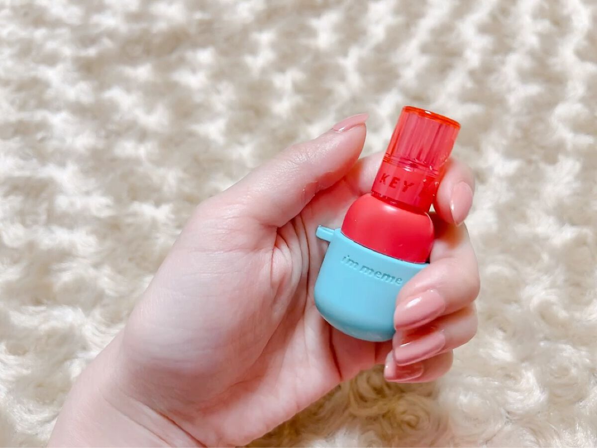 カラーキーリングウォータージェルティント/i’m meme/リップティントの動画クチコミ3つ目