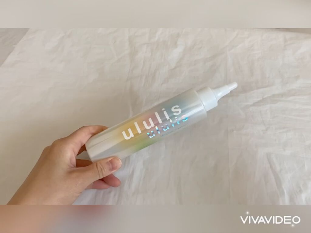 インナーリペア ウォータートリートメント/ululis/洗い流すヘアトリートメントの動画クチコミ4つ目