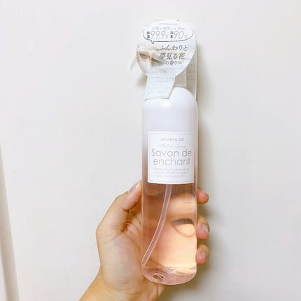 SAVON & CO. フレグランスファブリックスプレーのクチコミ「\SAVON & CO. フレグランスファブリックスプレー/
サヴォンドエンシャント
ふん.....」(1枚目)