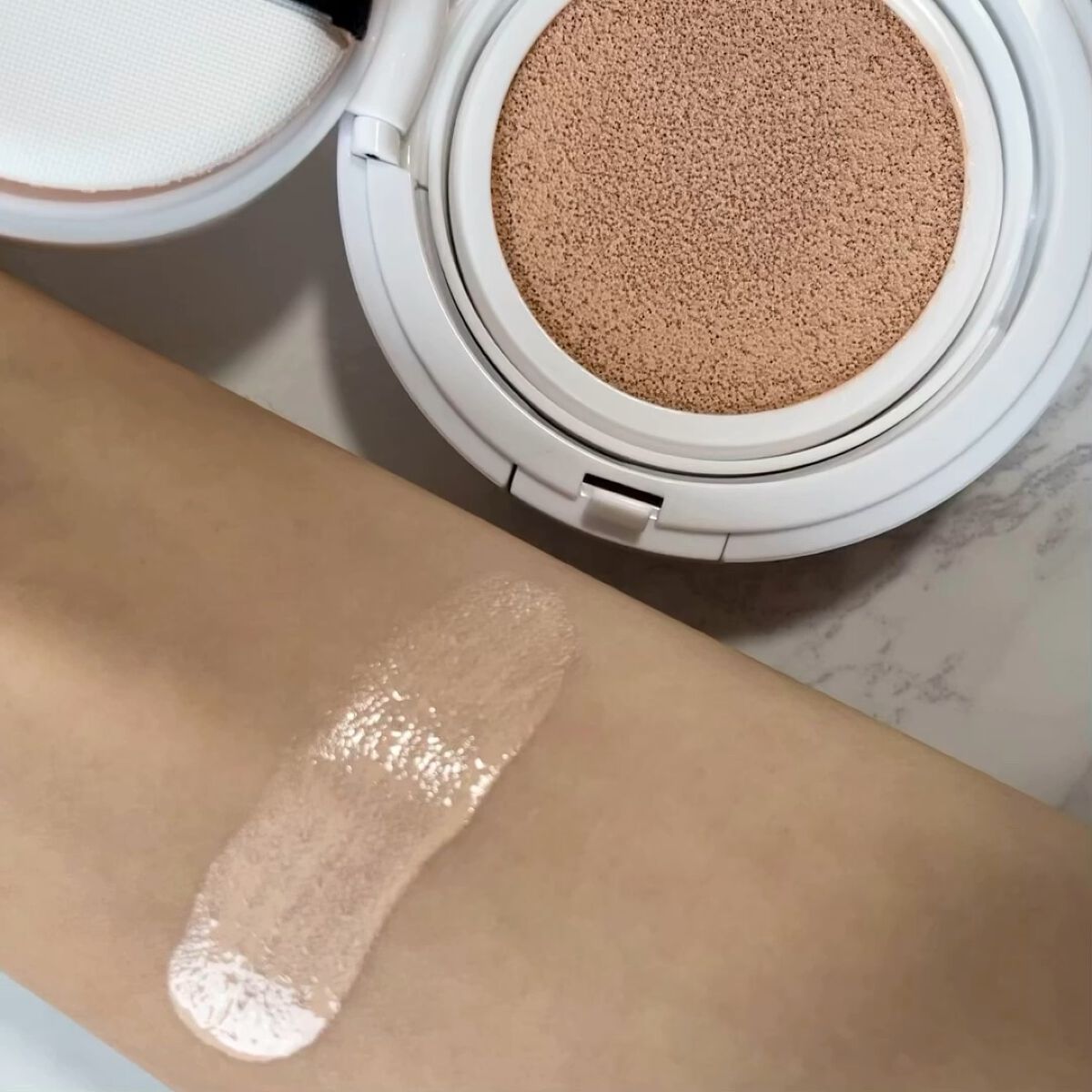 ZEESEA 素肌感 水光肌クッションファンデーション/ZEESEA/クッションファンデーションの動画クチコミ4つ目