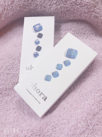 セミキュアジェルネイル(ペディキュア)/ohora/ネイルシールの人気ショート動画