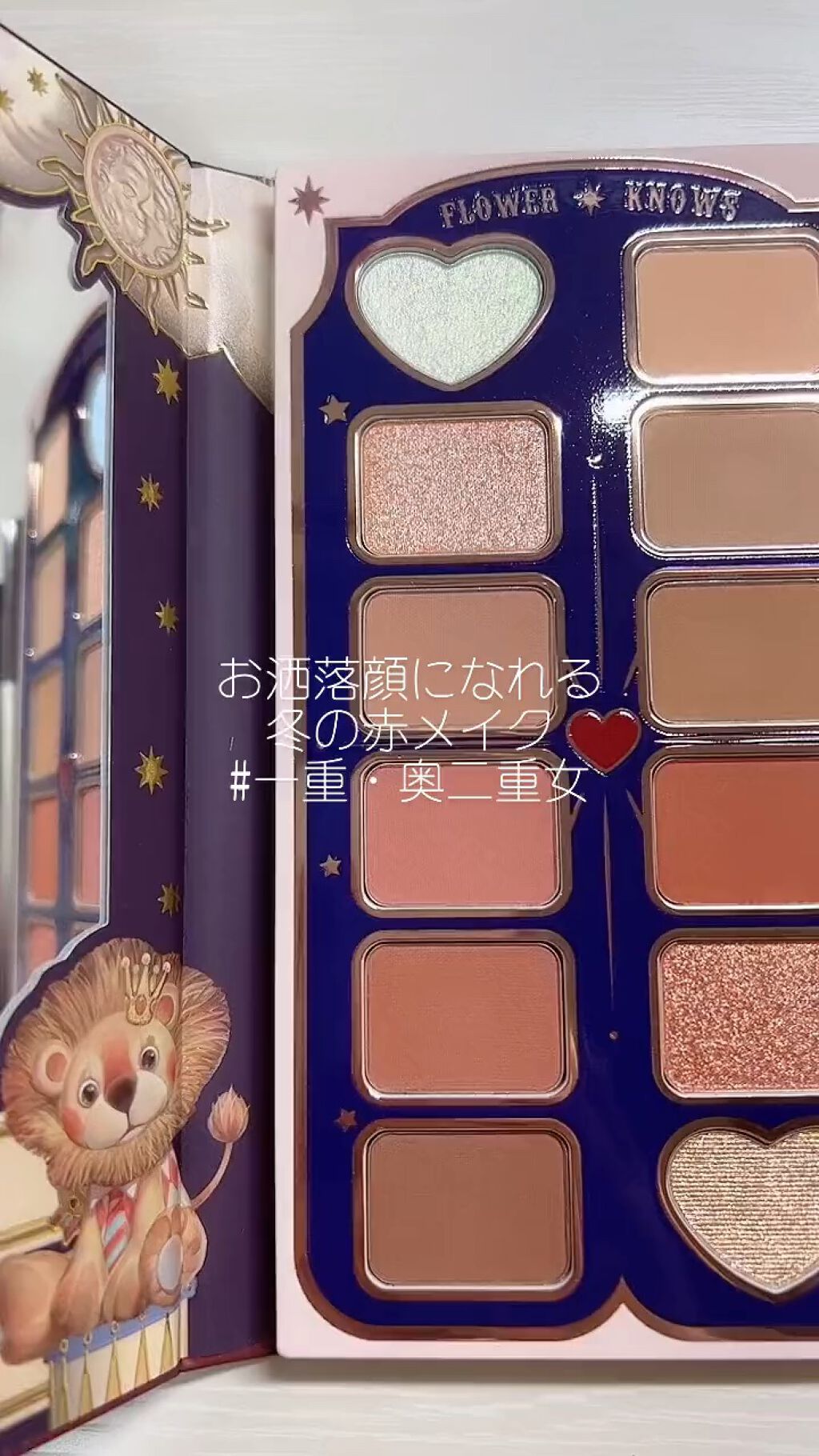 サーカスシリーズ12色アイシャドウパレット /FlowerKnows/アイシャドウパレットの人気ショート動画