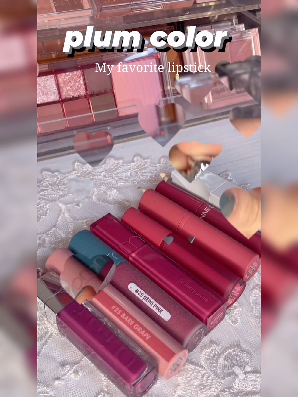 ハートクラッシュジェリーベルベットティント/HOLIKA HOLIKA/リップティントの動画クチコミ3つ目