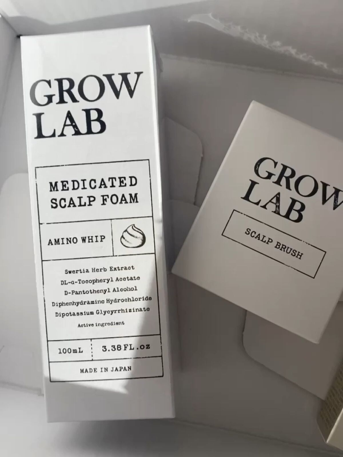 ブラシ付グロウラボGROW LAB メディケイテッドスカルプフォーム100ml | GROWLAB グロウラボ メディケイテッドスカルプフォーム 100ml