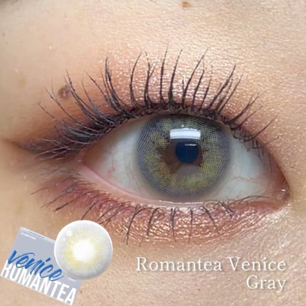 THEPIEL romantea venice gray (ロマンティーベニスグレー)のクチコミ「・
今回はthe pielさん( @the_piel )で購入したカラコンをご紹介〜
このシ.....」(1枚目)