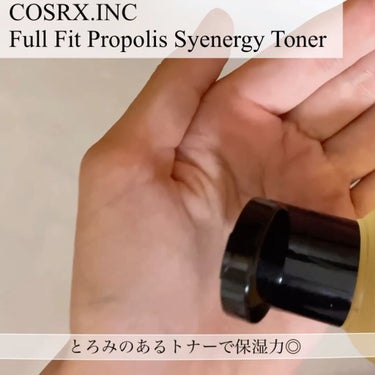 フルフィットプロポリスシナジートナー/COSRX/化粧水を使ったクチコミ（3枚目）