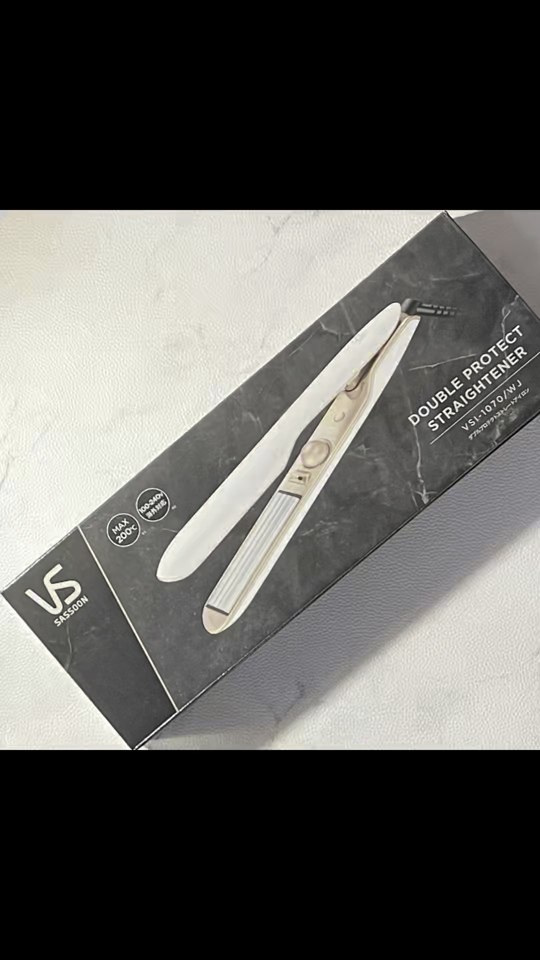 ダブルプロテクトストレートアイロン DOUBLE PROTECT STRAIGHTENER/ヴィダルサスーン/ストレートアイロンを使ったクチコミ（1枚目）