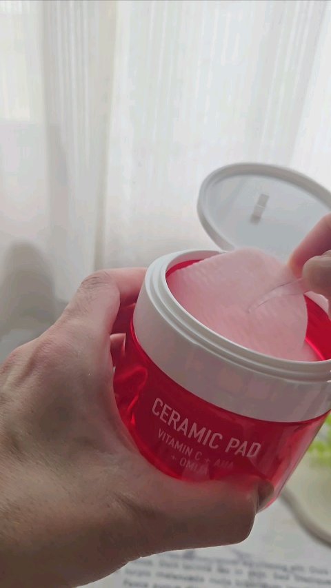 AHA オミジャ 陶器肌 パッド/parnell/トナーパッドを使ったクチコミ（2枚目）