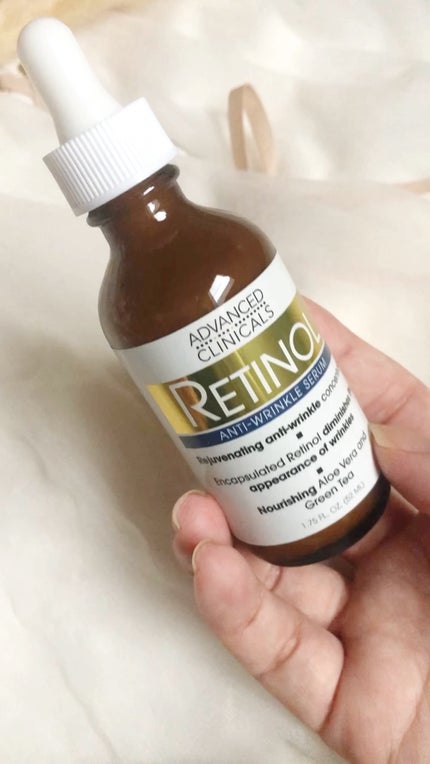 レチノールセラム/ADVANCED CLINICALS/美容液の人気ショート動画