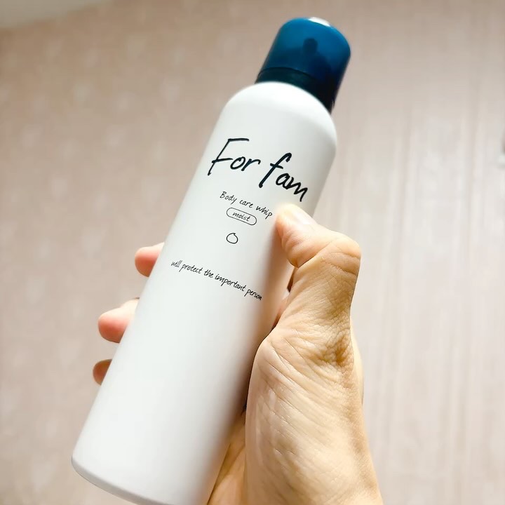 フォーファム　全身保湿ケアホイップ　モイスト/For fam/ボディクリームを使ったクチコミ（2枚目）
