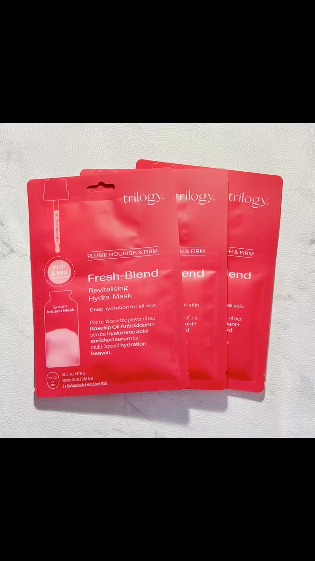 フレッシュブレンド オイル＋ シートマスク/trilogy/シートマスク・パックの動画クチコミ4つ目