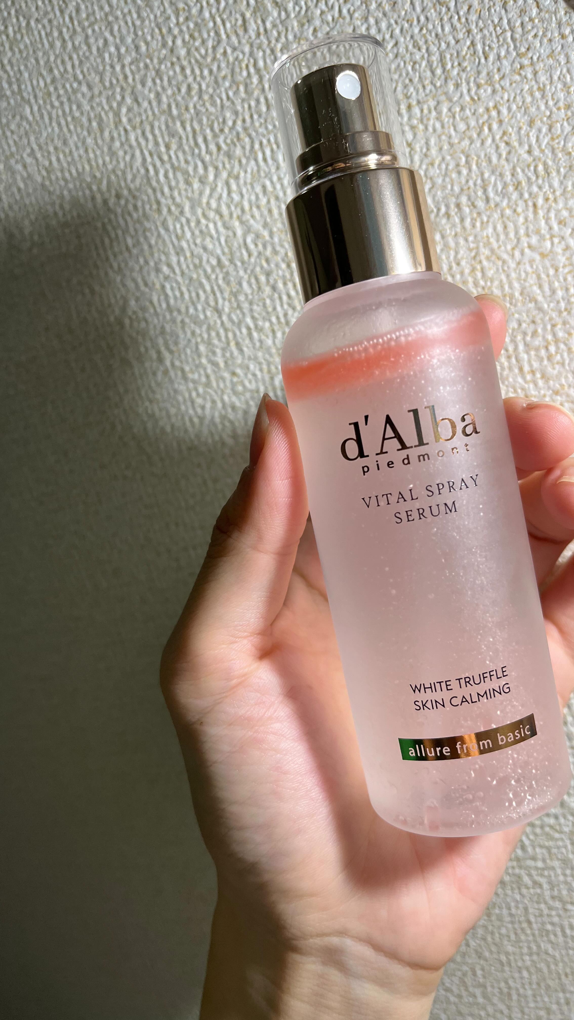 ダルバ ホワイトトリュフバイタルスプレーセラム/ダルバ/ミスト状化粧水を使ったクチコミ（1枚目）