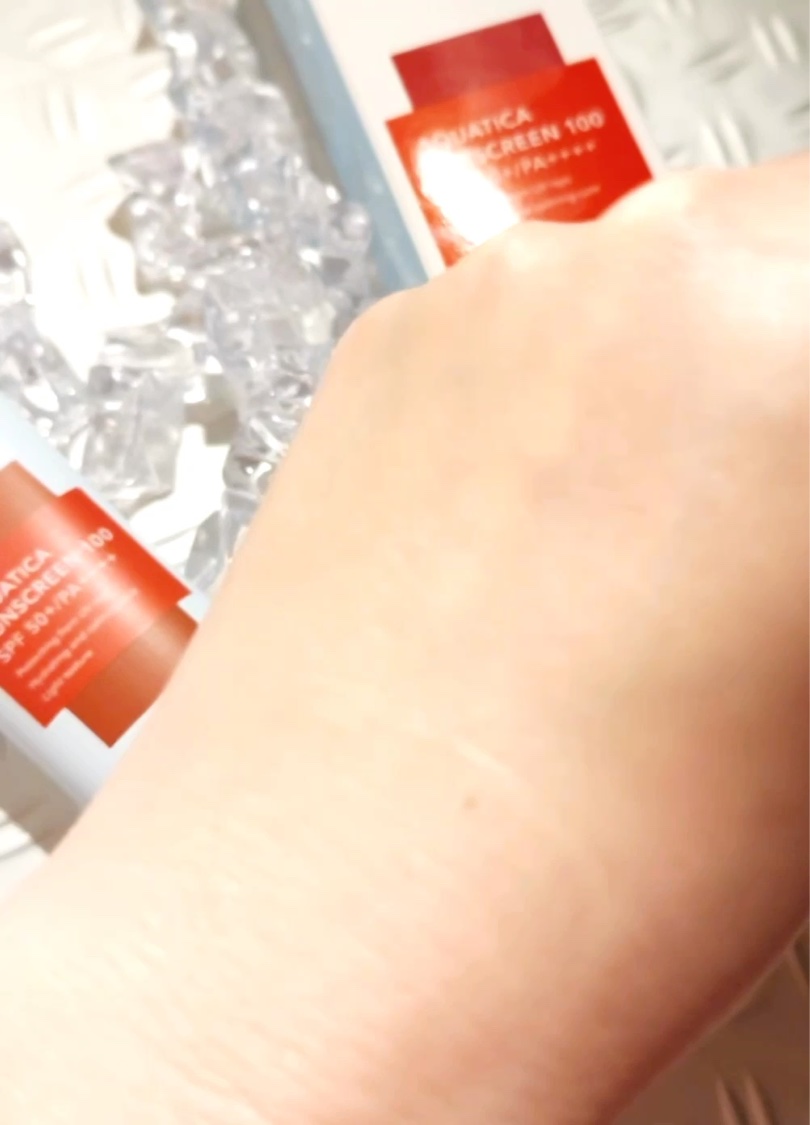 アクアティカサンスクリーン100/Cell Fusion C(セルフュージョンシー)/日焼け止めクリームを使ったクチコミ（2枚目）