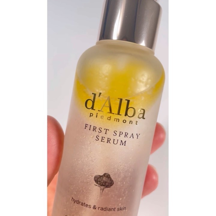 ダルバ ホワイトトリュフファーストスプレーセラム/ダルバ/ミスト状化粧水を使ったクチコミ（3枚目）