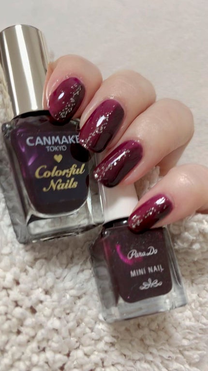 カラフルネイルズ/キャンメイク/マニキュアの人気ショート動画