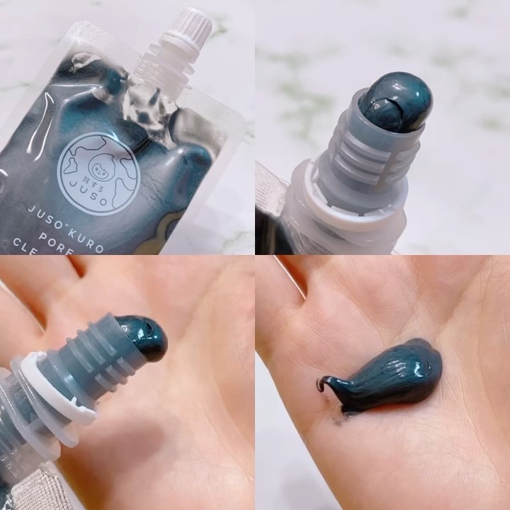 JUSO KURO WASH/旅するJUSO/洗顔フォームを使ったクチコミ（2枚目）