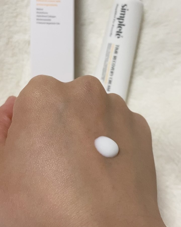 タイムリカバリークリーム/Simplete/フェイスクリームの動画クチコミ1つ目