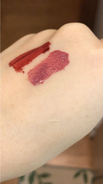 ビビッドクリーミーティント/innisfree/口紅を使ったクチコミ（2枚目）