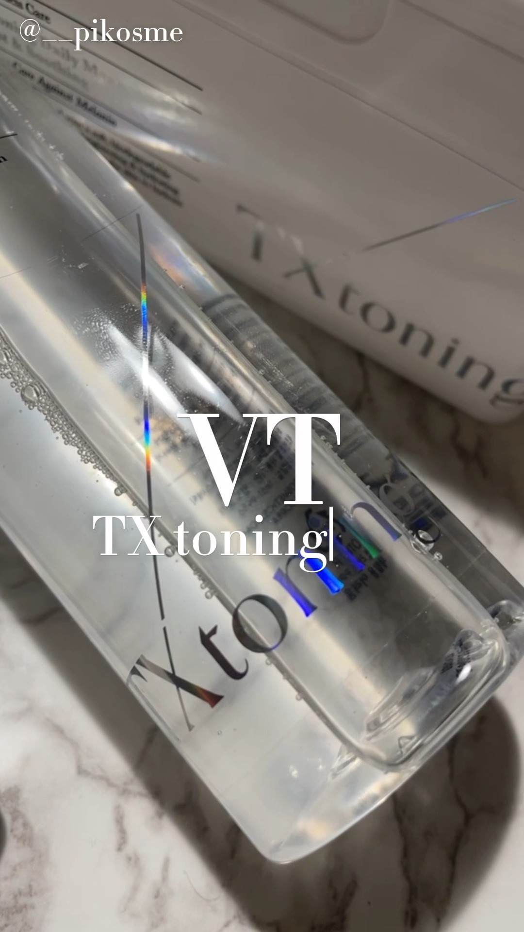 TXトーニングデイリーマスク/VT/その他スキンケアを使ったクチコミ（1枚目）