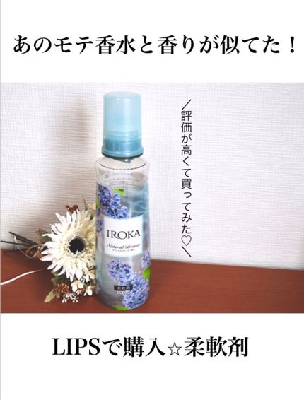 柔軟仕上げ剤 ナチュラルブリーズ/IROKA/柔軟剤の人気ショート動画